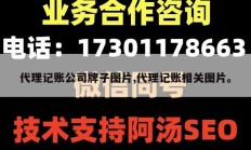 代理记账公司牌子图片,代理记账相关图片。