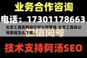北京工商局网站打印公司章程,北京工商局公司章程怎么下载。